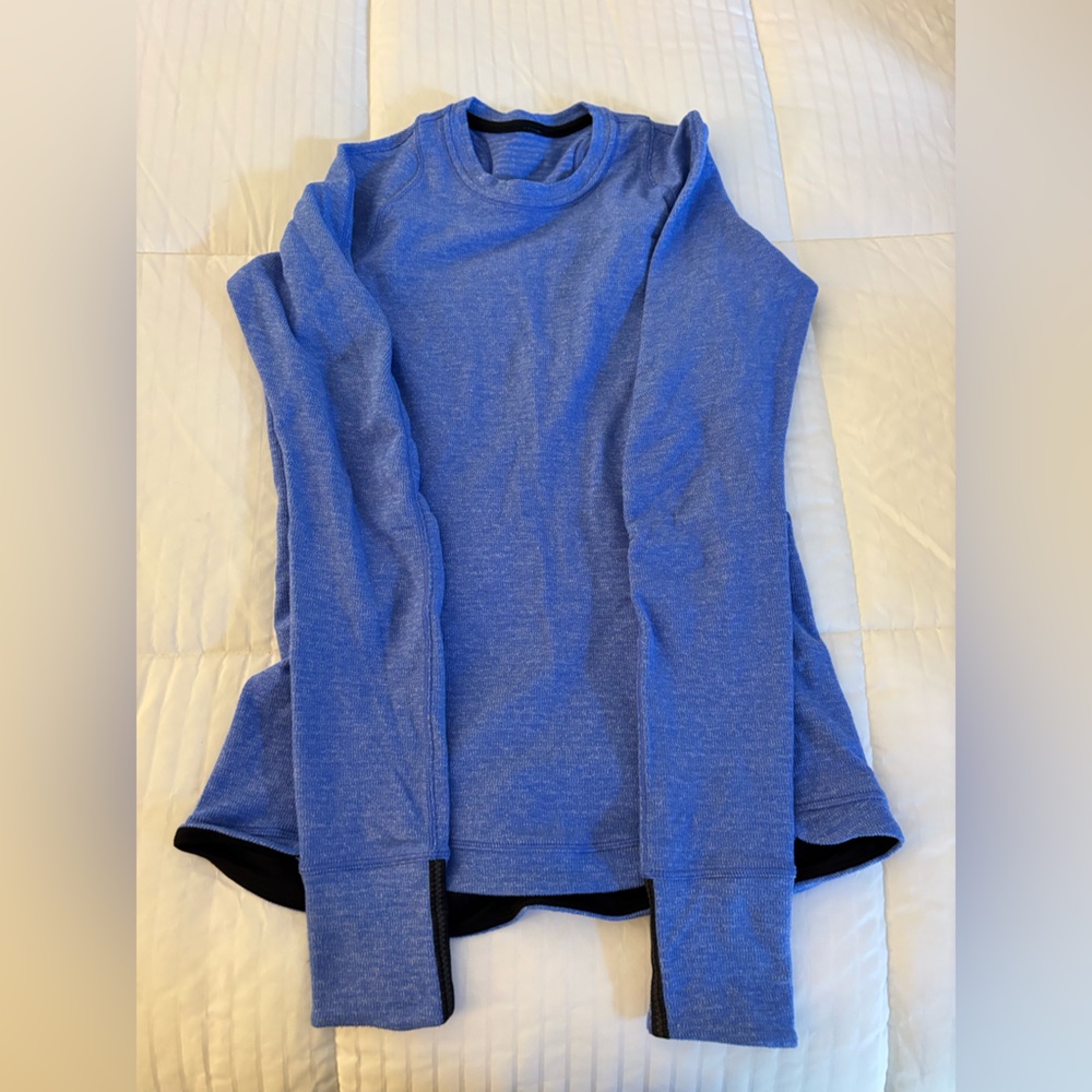 Lululemon Blue Long Sleeve Top Size 6